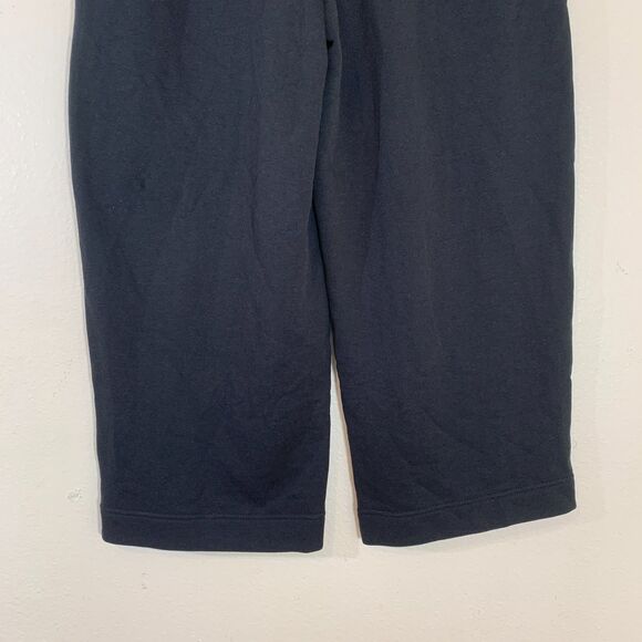 Nike CI1174-010 Rally Sport Casual Pants Black Wide Leg High Rise Athleisure L - Picture 6 of 10